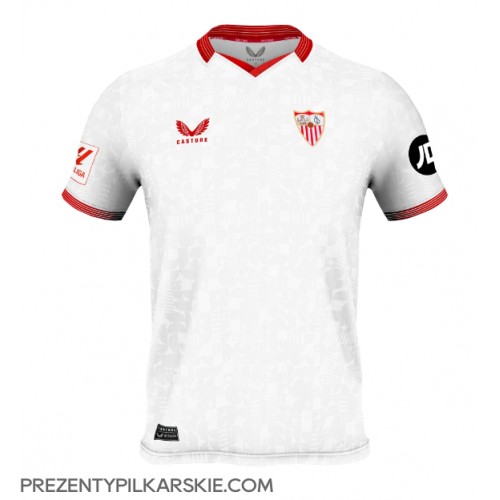 Stroje piłkarskie Sevilla Koszulka Podstawowej 2023-24 Krótki Rękaw